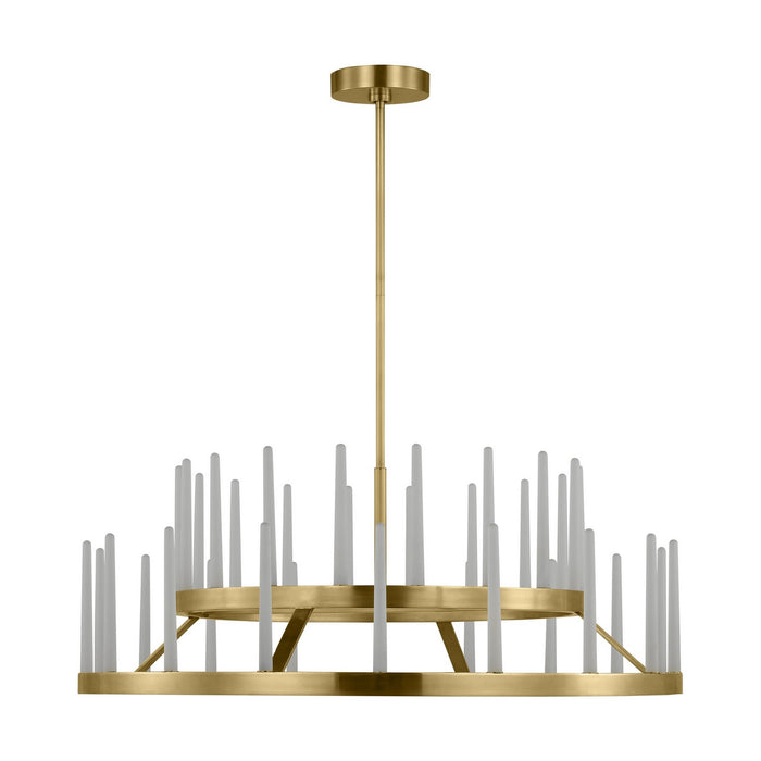Visual Comfort Modern - SLCH81022HABEG - LED Chandelier - Sagrada - Hand-Rubbed Antique Brass