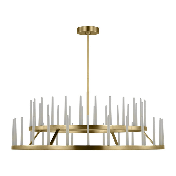 Visual Comfort Modern - SLCH81122HABEG - LED Chandelier - Sagrada - Hand-Rubbed Antique Brass