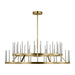Visual Comfort Modern - SLCH81122HABEG - LED Chandelier - Sagrada - Hand-Rubbed Antique Brass