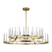 Visual Comfort Modern - SLCH81122HABEG - LED Chandelier - Sagrada - Hand-Rubbed Antique Brass