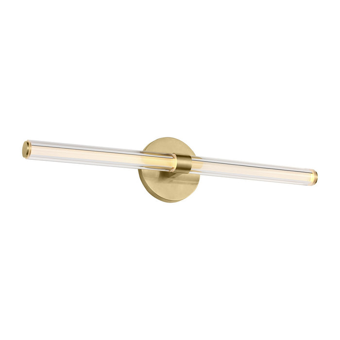 Visual Comfort Modern - SLV84227HABCA - LED Vanity - Reiya Round - Hand-Rubbed Antique Brass