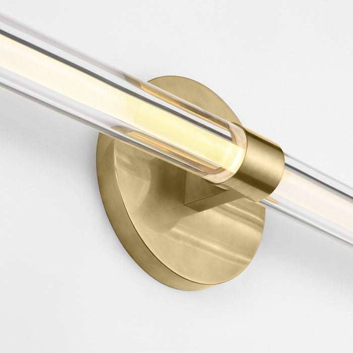 Visual Comfort Modern - SLV84327HABCA - LED Vanity - Reiya Round - Hand-Rubbed Antique Brass