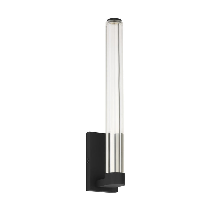 Visual Comfort Modern - SLWS84527BCA - LED Wall Sconce - Reiya Round - Nightshade Black