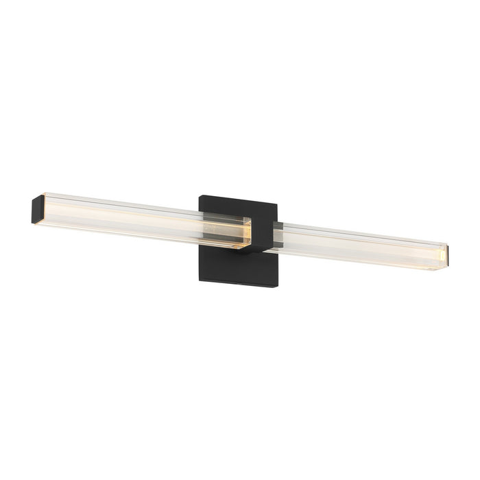 Visual Comfort Modern - SLV84627BCA - LED Vanity - Reiya Square - Nightshade Black