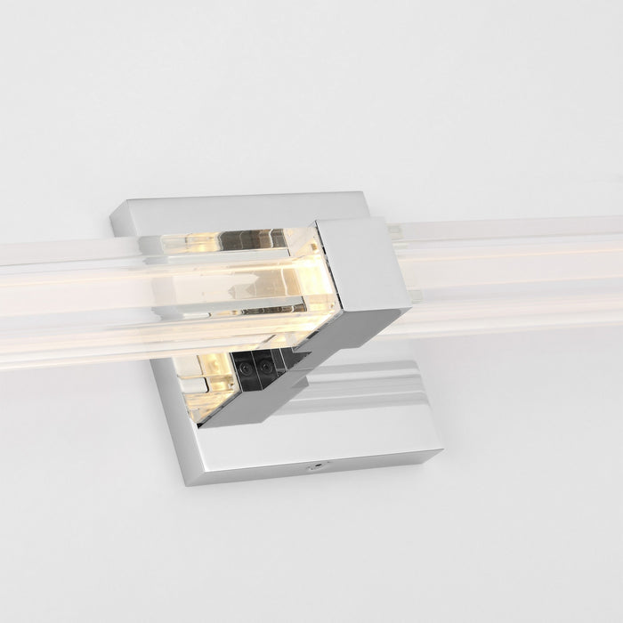 Visual Comfort Modern - SLV84727CHCA - LED Vanity - Reiya Square - Chrome