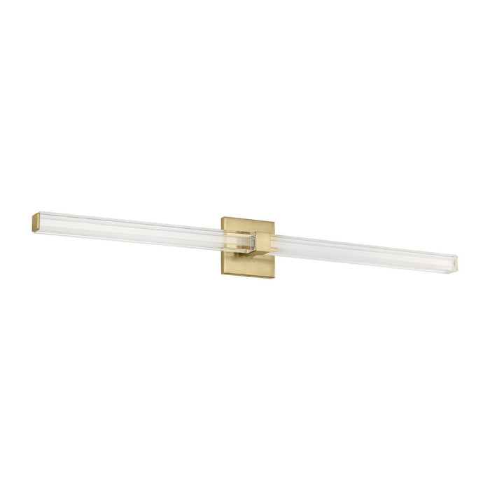 Visual Comfort Modern - SLV84827HABCA - LED Vanity - Reiya Square - Hand-Rubbed Antique Brass