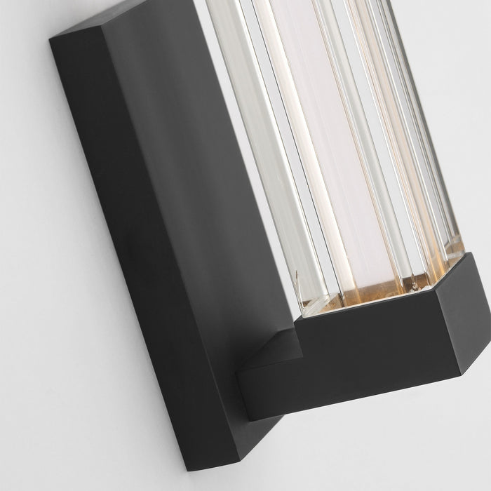 Visual Comfort Modern - SLWS84927BCA - LED Wall Sconce - Reiya Square - Nightshade Black