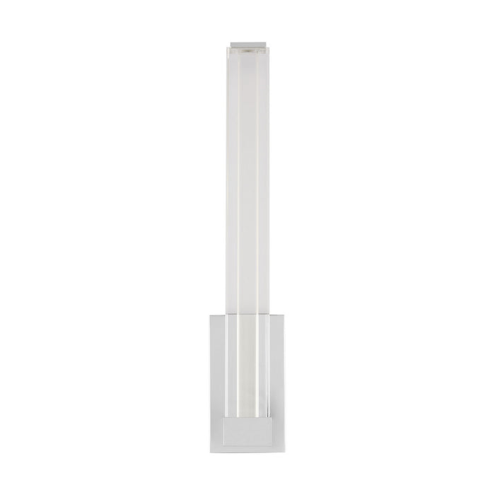 Visual Comfort Modern - SLWS84927CHCA - LED Wall Sconce - Reiya Square - Chrome