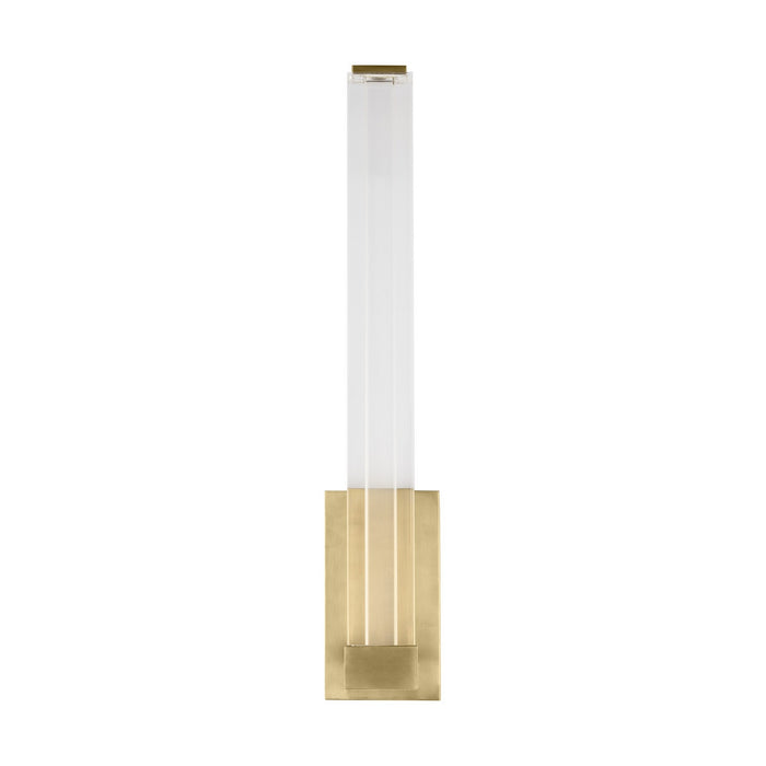 Visual Comfort Modern - SLWS84927HABCA - LED Wall Sconce - Reiya Square - Hand-Rubbed Antique Brass