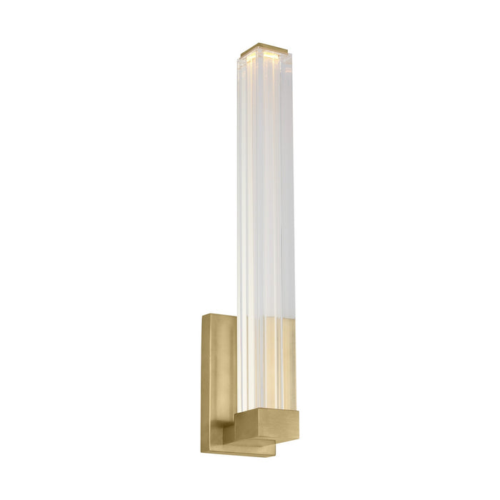 Visual Comfort Modern - SLWS84927HABCA - LED Wall Sconce - Reiya Square - Hand-Rubbed Antique Brass