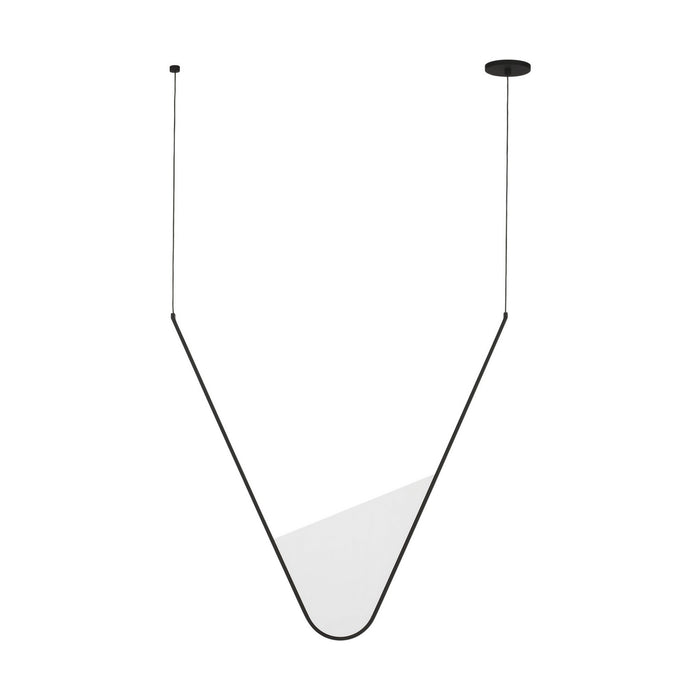 Visual Comfort Modern - SLCH836SCTB - LED Chandelier - Mizu - Nightshade Black