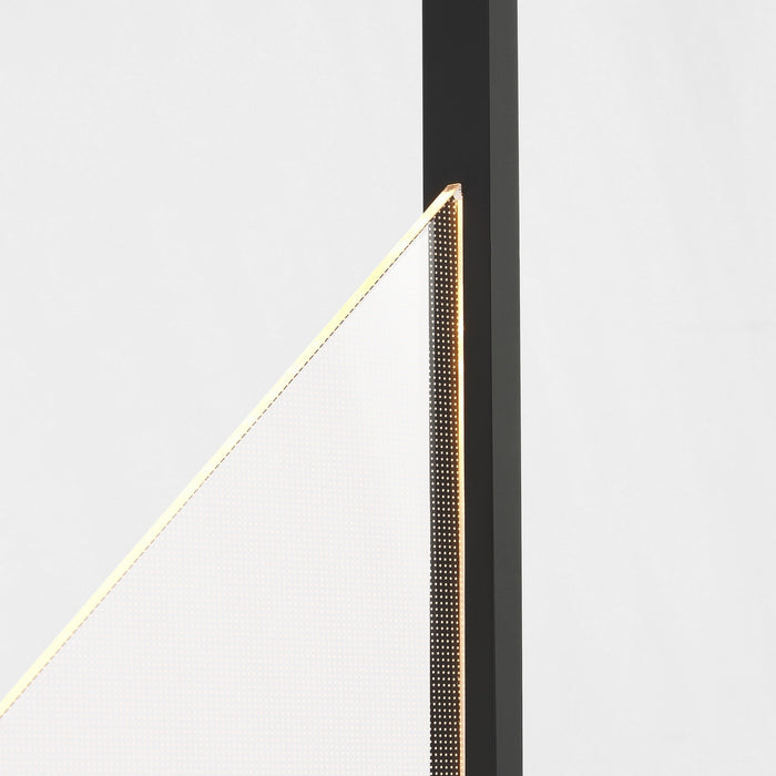 Visual Comfort Modern - SLCH836SCTB - LED Chandelier - Mizu - Nightshade Black