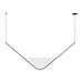 Visual Comfort Modern - SLCH837SCTB - LED Chandelier - Mizu - Nightshade Black