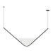 Visual Comfort Modern - SLCH837SCTB - LED Chandelier - Mizu - Nightshade Black