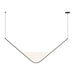 Visual Comfort Modern - SLCH837SCTB - LED Chandelier - Mizu - Nightshade Black