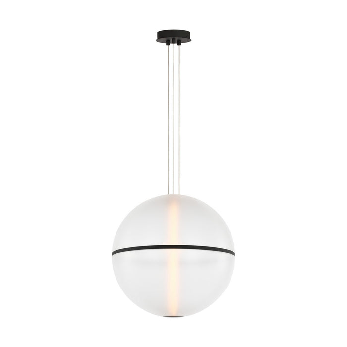 Visual Comfort Modern - SLPD841SCTBOA - LED Pendant - Bicono Round - Nightshade Black