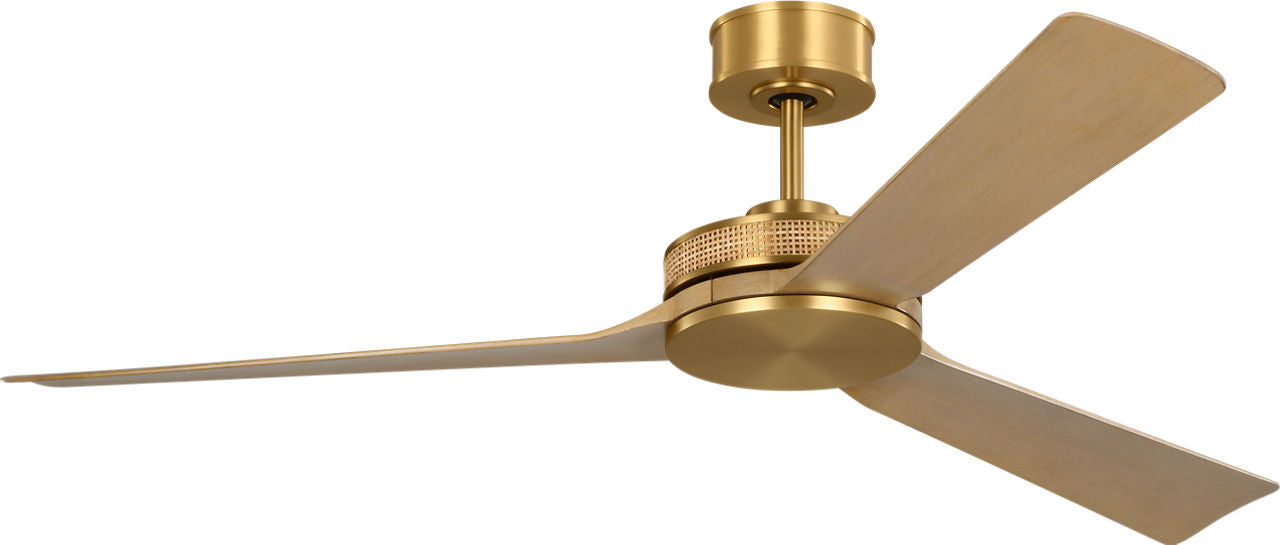 Visual Comfort Fan - 3ELASM56BBSNH - 56" Ceiling Fan - Elara - Burnished Brass