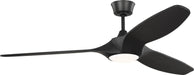 Visual Comfort Fan - 3SLNSM60MBKD - 60" Ceiling Fan - Selen - Midnight Black