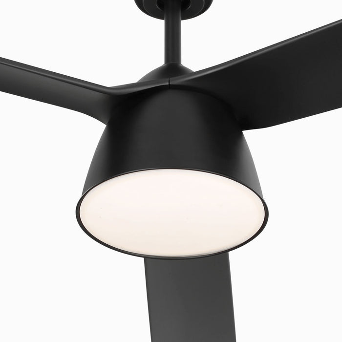 Visual Comfort Fan - 3STUSM60MBKD - 60" Ceiling Fan - Studio - Midnight Black