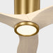 Visual Comfort Fan - 3SYRHSM44BBSWWOD - 44" Ceiling Fan - Seyra - Burnished Brass