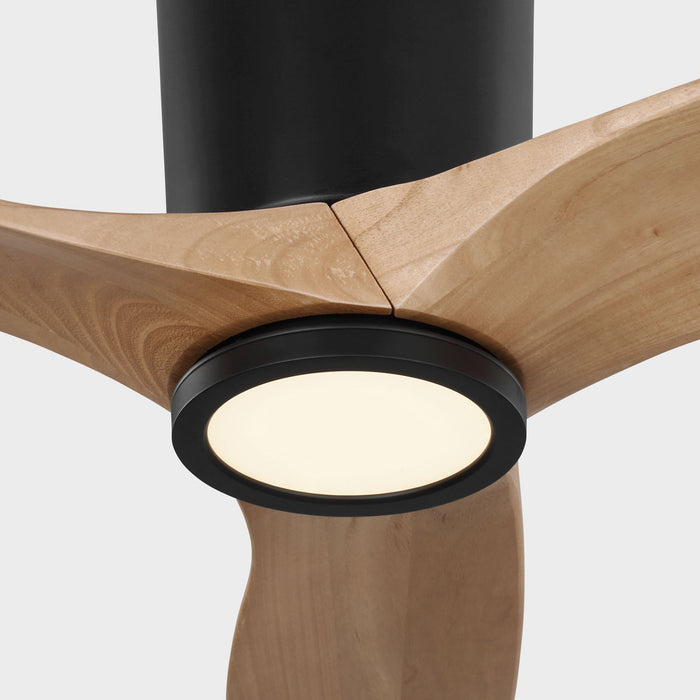 Visual Comfort Fan - 3SYRHSM52MBKNHD - 52" Ceiling Fan - Seyra - Midnight Black