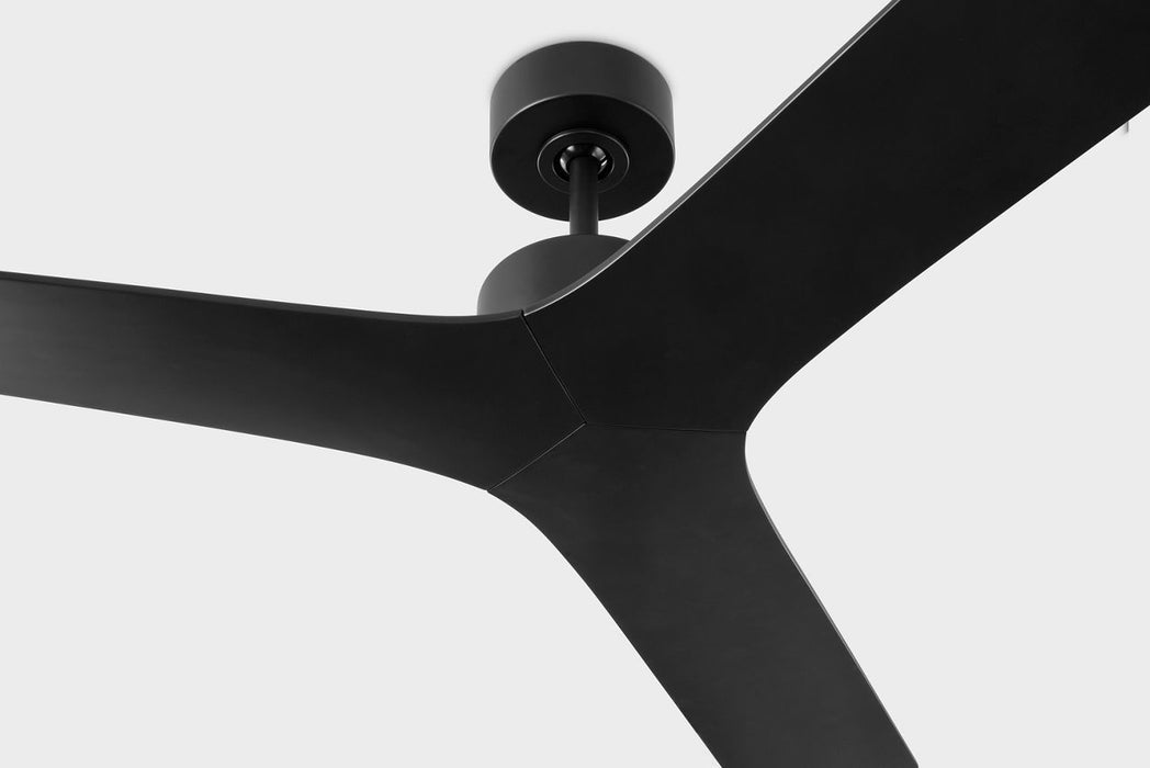 Visual Comfort Fan - 3TPKSM57MBK - 57" Ceiling Fan - Tri Plank - Midnight Black