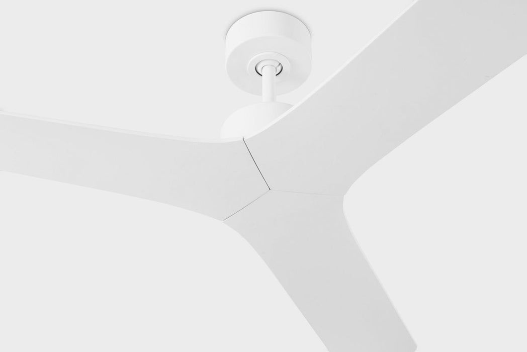 Visual Comfort Fan - 3TPKSM57RZW - 57" Ceiling Fan - Tri Plank - Matte White