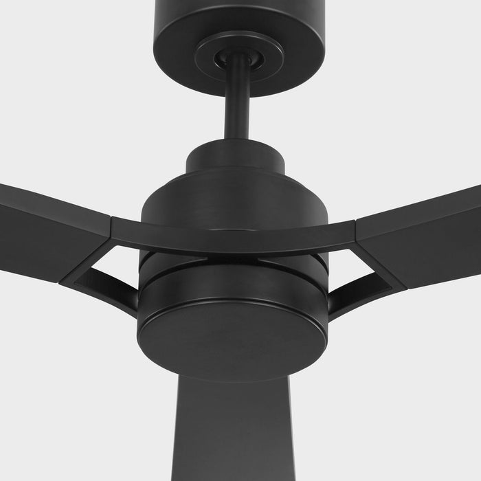Visual Comfort Fan - 3TRLSM60MBKD - 60" Ceiling Fan - Trillium - Midnight Black