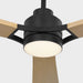 Visual Comfort Fan - 3TRLSM60MBKNHD - 60" Ceiling Fan - Trillium - Midnight Black