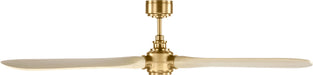 Visual Comfort Fan - 3VALSM60BBSWWO - 60" Ceiling Fan - Valiant - Burnished Brass