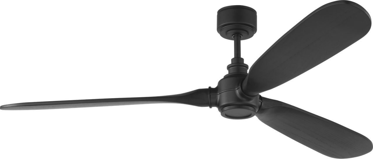 Visual Comfort Fan - 3VALSM60MBK - 60" Ceiling Fan - Valiant - Midnight Black