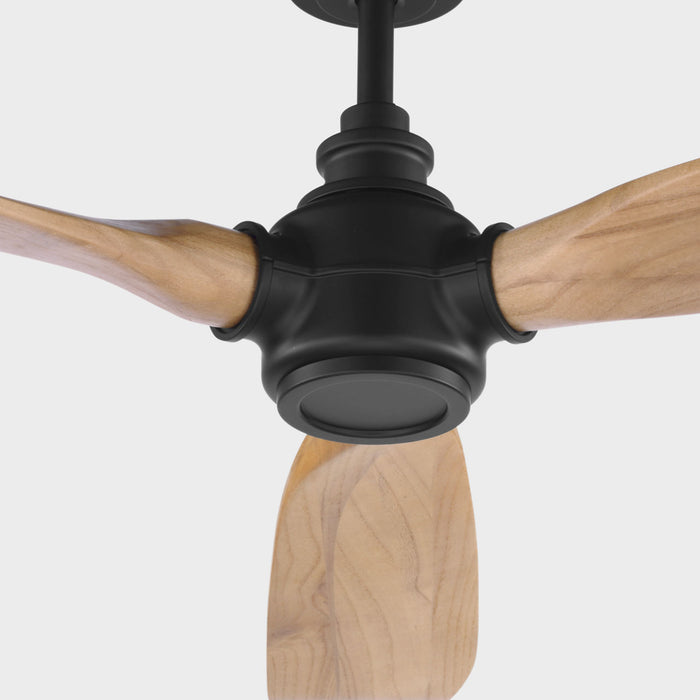 Visual Comfort Fan - 3VALSM60MBKNH - 60" Ceiling Fan - Valiant - Midnight Black
