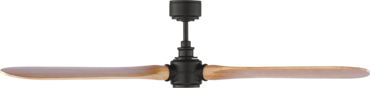 Visual Comfort Fan - 3VALSM60MBKNH - 60" Ceiling Fan - Valiant - Midnight Black