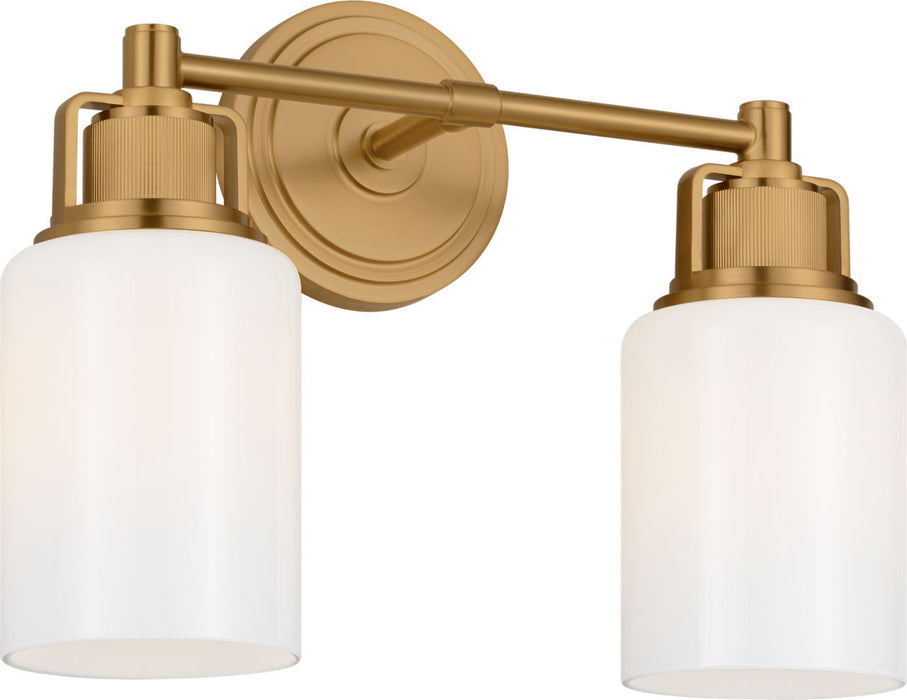 Visual Comfort Studio - CV1112BBS - Two Light Bath - Ashford - Burnished Brass/Burnished Brass