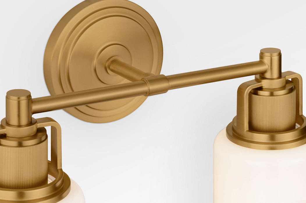 Visual Comfort Studio - CV1112BBS - Two Light Bath - Ashford - Burnished Brass/Burnished Brass