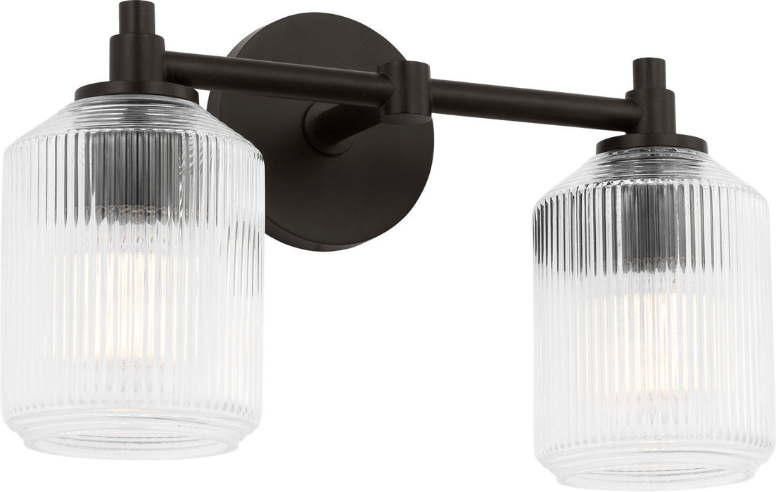 Visual Comfort Studio - CV1092AI - Two Light Bath - Barstow - Aged Iroged Iron