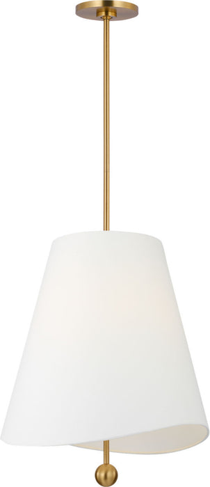 Visual Comfort Studio - KSP1213BBS - Three Light Hanging Shade - Beauvoir - Burnished Brass/Burnished Brass