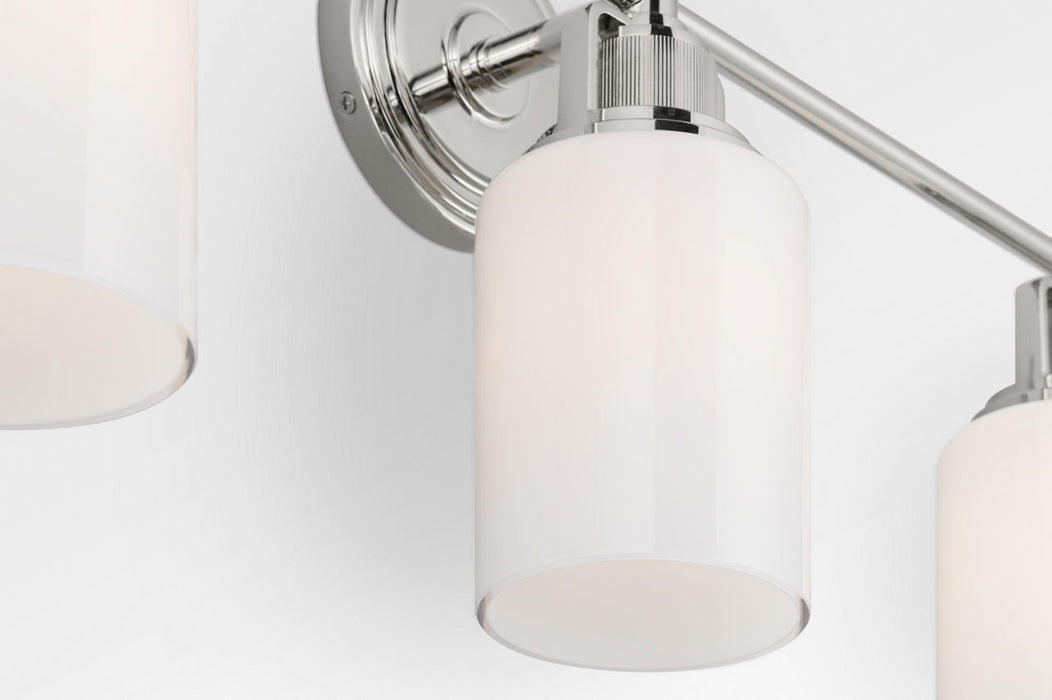 Visual Comfort Studio - CV1113PN - Three Light Bath - Ashford - Polished Nickel/Polished Nickel