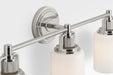 Visual Comfort Studio - CV1113PN - Three Light Bath - Ashford - Polished Nickel/Polished Nickel