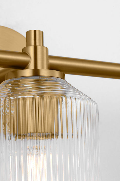 Visual Comfort Studio - CV1093BBS - Three Light Bath - Barstow - Burnished Brass/Burnished Brass