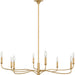 Visual Comfort Studio - AC1218GD - Eight Light Chandelier - Chatsworth - Gild/Gild