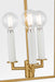 Visual Comfort Studio - KSC1183BBS - Three Light Lantern - Carlyle - Burnished Brass/Burnished Brass