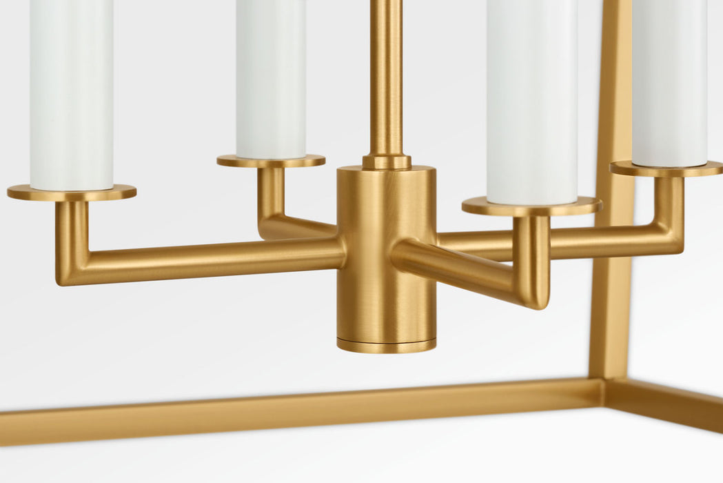 Visual Comfort Studio - KSC1194BBS - Four Light Lantern - Carlyle - Burnished Brass/Burnished Brass