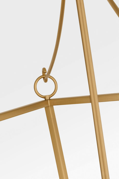 Visual Comfort Studio - KSC1204BBS - Four Light Lantern - Carlyle - Burnished Brass/Burnished Brass