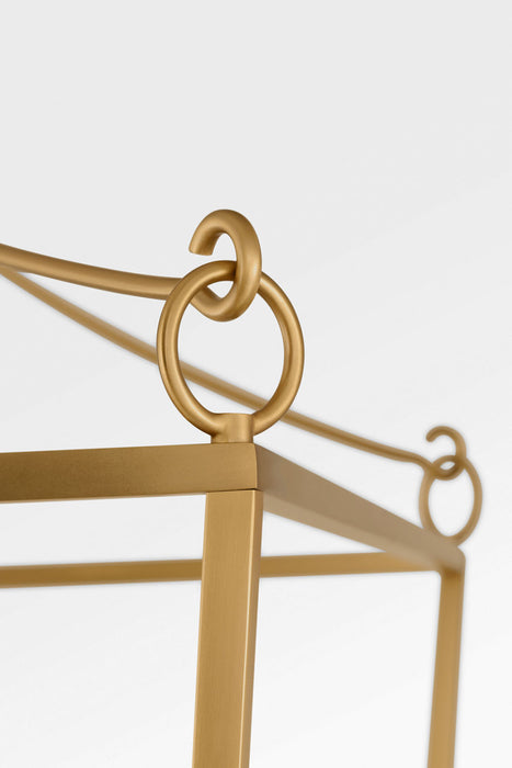 Visual Comfort Studio - KSC1204BBS - Four Light Lantern - Carlyle - Burnished Brass/Burnished Brass