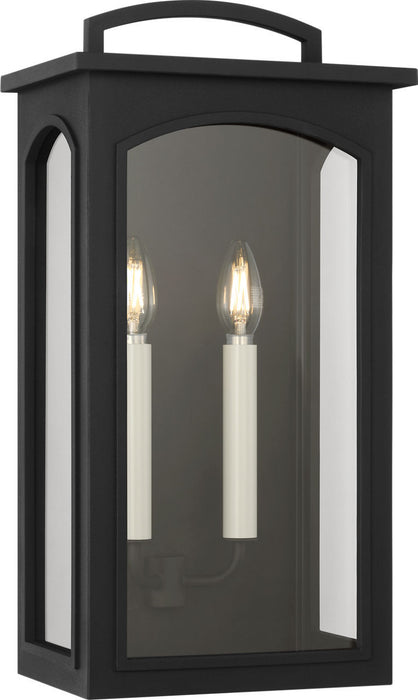 Visual Comfort Studio - CO1542TXB - Two Light Wall Lantern - Modesto - Textured Black/Textured Black