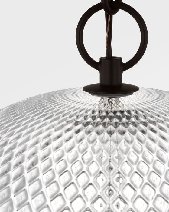 Visual Comfort Studio - AP1303AI - Three Light Pendant - Lucinda - Aged Iroged Iron