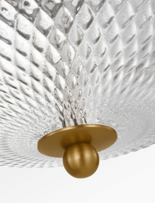 Visual Comfort Studio - AP1303BBS - Three Light Pendant - Lucinda - Burnished Brass/Burnished Brass