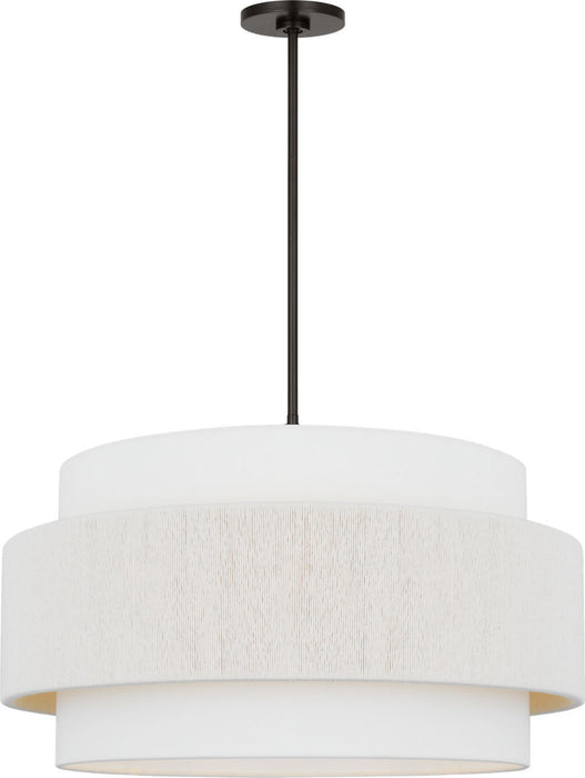 Visual Comfort Studio - EP1184AI - Four Light Hanging Shade - Belaro - Aged Iroged Iron