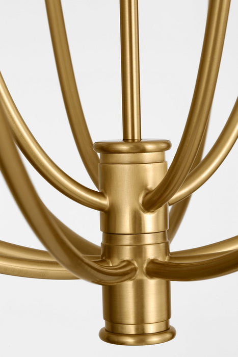 Visual Comfort Studio - CC18312BBS - 12 Light Chandelier - Marina - Burnished Brass/Burnished Brass